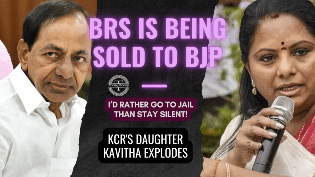 _‘BRS Is Being Sold to BJP — I’d Rather Go to Jail Than Stay Silent!