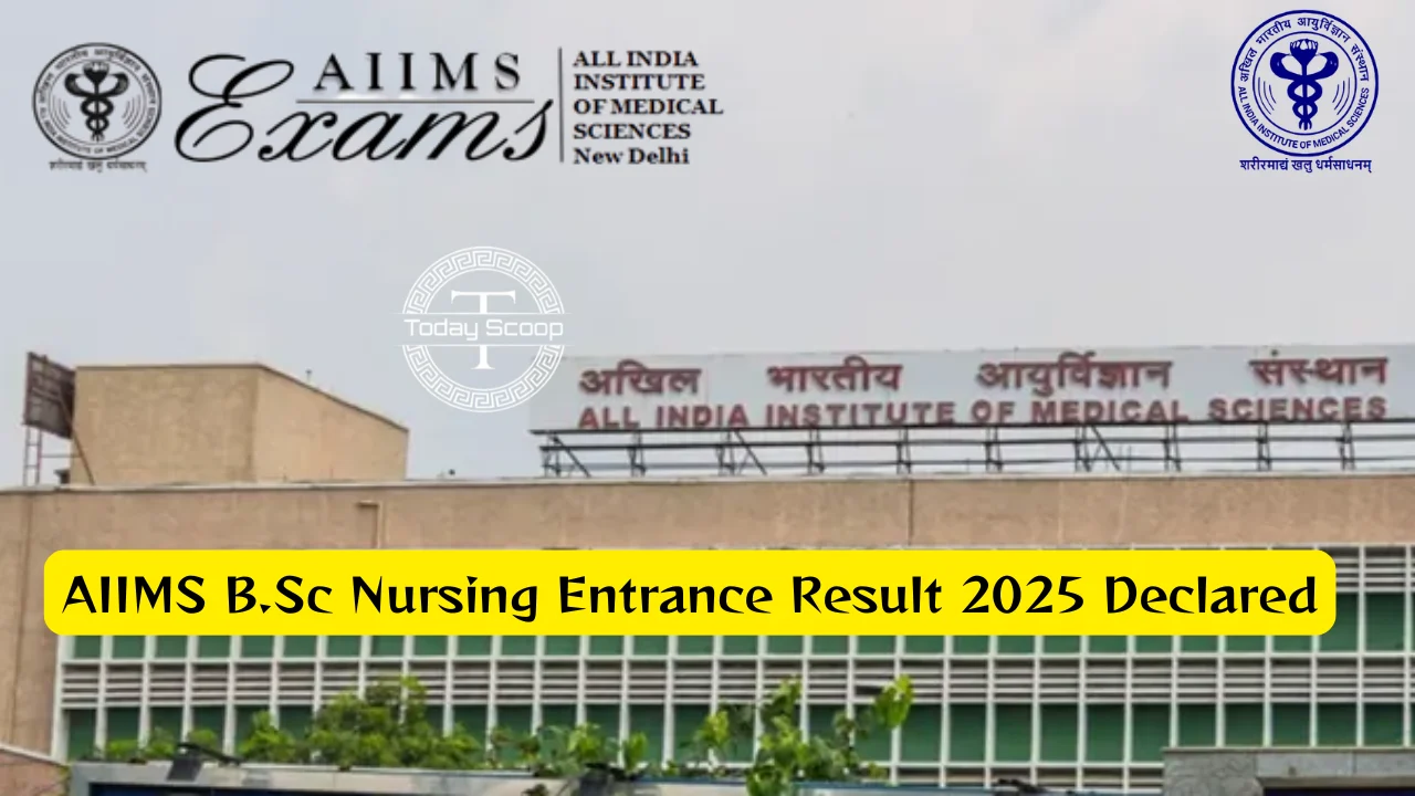 AIIMS B.Sc Nursing Result 2025